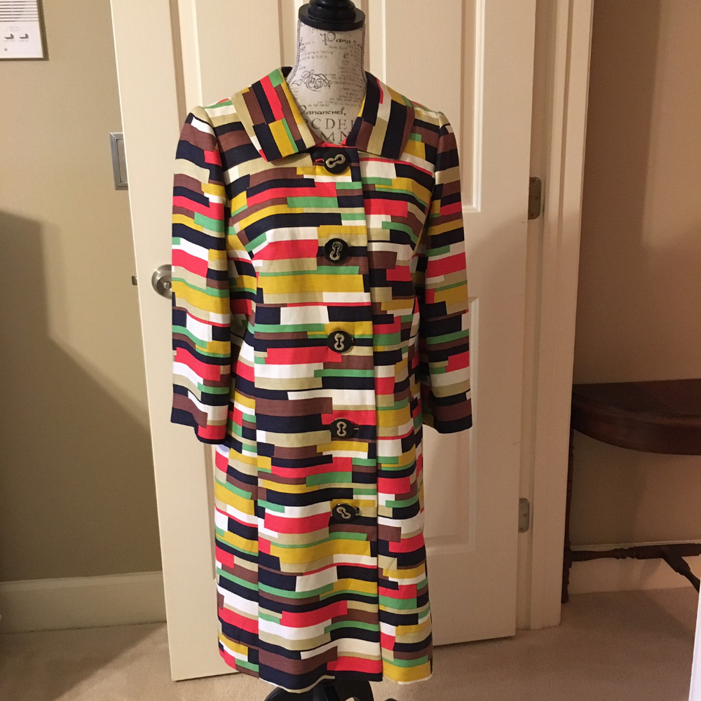 Striped Coat by Milly of New York